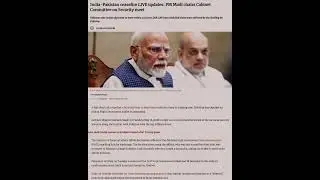 PM MODI chairs CCS meet.....#modi #amitshah #news #security #defence #shorts