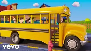 BabaSharo TV - The Wheels on The Bus (Animals Song)