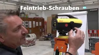 Messlattenablesung