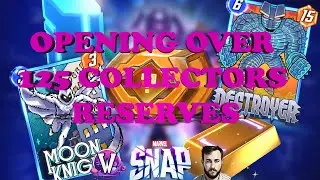 Opening Over 125 Collector's Reserves! | Marvel Snap