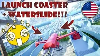 SLIDE COASTER Waterslide + Launch Coaster Hybrid | wiegand.waterrides | Slide Coaster 4K