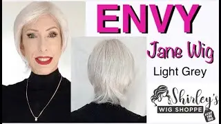 ENVY JANE WIG REVIEW | LIGHT GREY | SHAG STYLE WITH HAND-TIED CAP