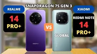 Realme 14 Pro Plus vs Redmi Note 14 Pro Plus Global Version Comparison
