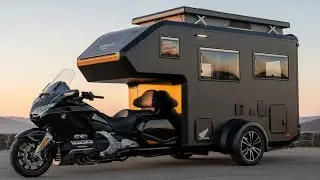 2026 Honda Gold Wing Electric Trike with Tiny Home Camper &ndash; The Future of Touring Revealed