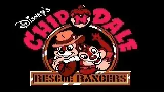 Chip 'n Dale Rescue Rangers  Walkthrough/Gameplay [NES] HD 1080p 60fps