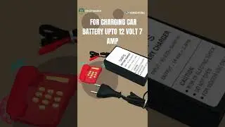 12 Volt 7 Amp Battery Charger | UPS SMPS Based Charger #12volt #batterycharger #upsbattery #charger