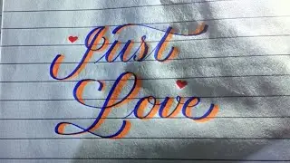 Learn cursive handwriting with normal pen || cursive beautiful calligraphy