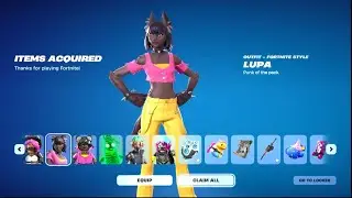 HOW TO GET LUPA SKIN IN FORTNITE!