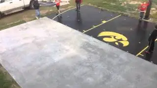 SnapSports Court Install