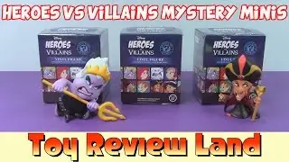 Disney Heroese VS Villains Funko Mystery Minis. We've Found Ursula & Jafar. Who