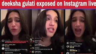 Udit rajput caught cheating on deeksha gulati exposed on Instagram live | Noor Arora  
