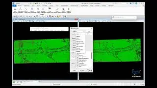 Terrasolid - #1 - Import punktów (Read points) - Podgląd chmury punktów (Display mode)
