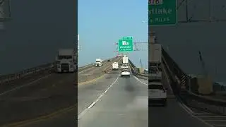 Terrifying Louisianan Bridge: High & Steep! #shorts