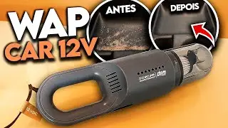 TESTAMOS o ASPIRADOR WAP CAR 12V com 180W de POT&Ecirc;NCIA! Esse &eacute; o MELHOR ASPIRADOR para CARROS? 🚗