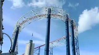 Flying Machines Blackpool pleasure beach September 2023