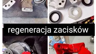 Jak naprawić zaciski hamulcowe? Mercedes 126 SEC regeneracja zacisk&oacute;w hamulcowych