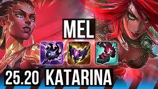 MEL vs KATARINA (MID) | 15/4/11 | EUW Master | 25.20