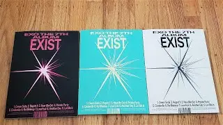Exo 7th Album Exist Unboxing Photobook Ver.