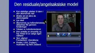 Velfærdsstaten: Velfærdsmodeller