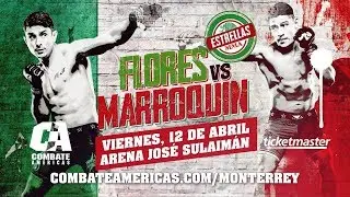 Combate Estrellas Regresa a Monterrey con Flores vs Marroqu&iacute;n