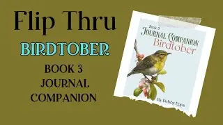 Birdtober Bk Flip Thru