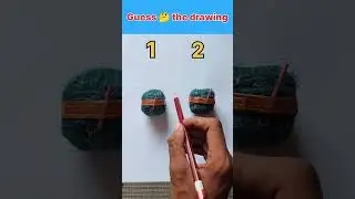 Guess the drawing 🤔 | real vs drawing | #shorts #drawing #viral