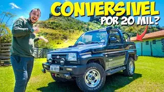 UM CARRO 4X4 BARATO ROBUSTO ABAIXO DOS 27 MIL REAIS😱 DAIHATSU FEROZA SX