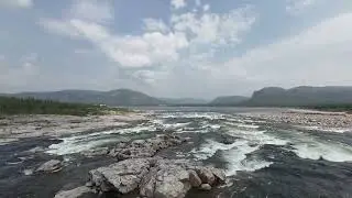 Helen Falls Lodge –Drone Footage of the George River