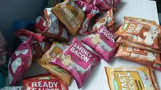 ASDA Flavour Crisps | Asda shopping haul