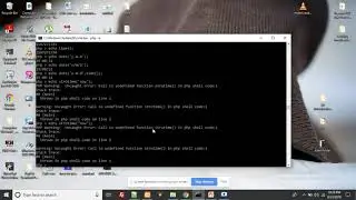 Run PHP script using interactive shell