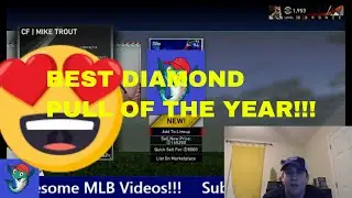 We pulled the best card in the game| MLB The Show 19| Crazy Diamond Pull