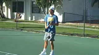 16 year-old Filip Krajinovic at the IMG/Nick Bollettieri Academy 2009
