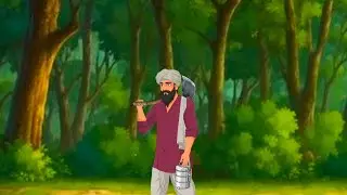 मेहनत और नसीब | Hard Work and Destiny | Hindi Khaniya | Cartoon Story | Hindi Moral Story