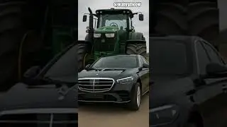 Tractor VS Luxury Car 💥 Who Wins? #short #TractorVsCar #car  #tractor