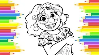 Mirabel Madrigal Colouring