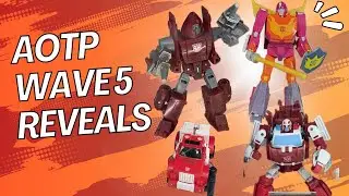 Transformers AOTP Wave 5 Reveals