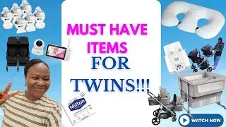 TWIN BABY MUST-HAVES 2025 | New-born Twins Essentials from A Twin Mama | Double stroller | Baby cot.