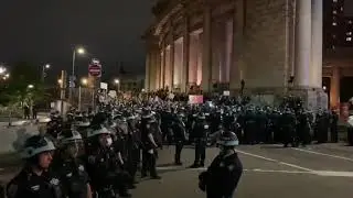 Tuesday Night Protest in NYC Video 2