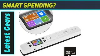 `BUTXET A4 Portable Scanner: The Ultimate On-the-Go Document Solution