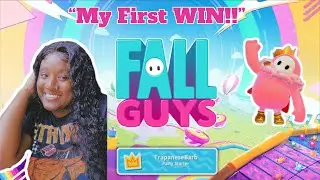 My First WIN In Fall Guys! -THIS ONLY TOOK LIKE 2 YEARS LOL.