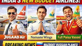 Breaking News ✈️😂India welcomes three brand-new airlines 