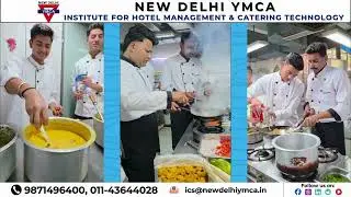 🎬 Inside the Kitchen | IHMCT Practical Training at the New Delhi YMCA 🍳