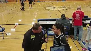 North Mason Bulldogs Adrianne Tupolo talks after 55 to 36 Win over Bremerton