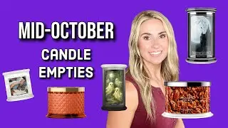 MID-OCTOBER CANDLE EMPTIES: Kringle Halloween, Homeworx Loves & More!