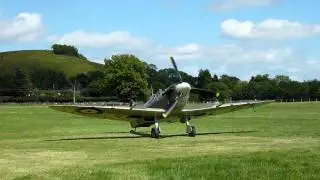 Spitfire BM597 taxiiing