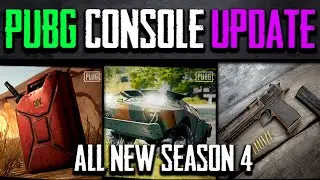 PUBG XBOX PS4 | NEW VEHICLE & WEAPON | SEASON 4 | UPDATE | PATCH REVIEW