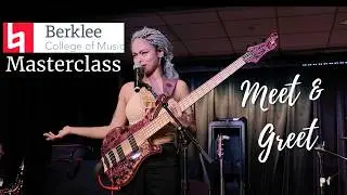 Mohini Dey | Masterclass at Berklee College of Music and Hang at the Bass Department