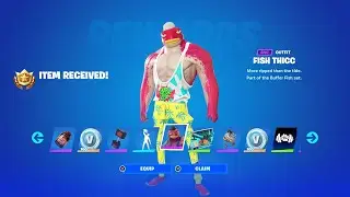 HOW TO UNLOCK SWEATY FISHSTICK FISH THICC REEF CAKE STYLE IN FORTNITE!