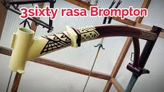 Serasa Sepeda Mahal || Repaint Frame Bukan Brompton