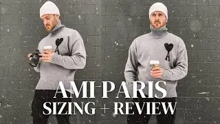 AMI Paris Sweater - Review & Sizing + Is It Worth The Price?